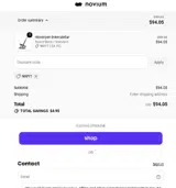 Novium US coupon verification screenshot