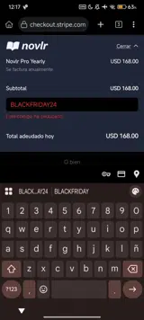 BLACKFRIDAY24 coupon verification screenshot