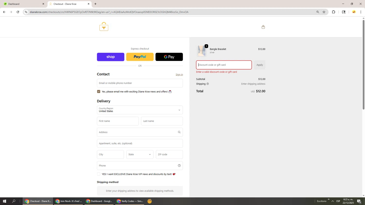 Novlr promo code screenshot showing code BLACKFRIDAY25 applied at Novlr checkout page. Uploaded by SimplyCodes community member Levi_Ackerman on Dec 22, 2025