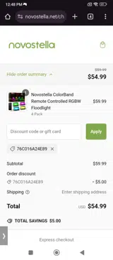 76c016a24e89 coupon verification screenshot