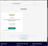 Novotel coupon verification screenshot