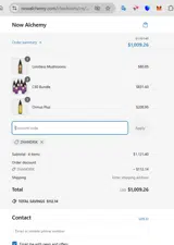 ZHANDRIK coupon verification screenshot