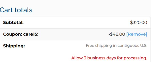 Nozin checkout page showing Nozin coupon code box | Screenshot taken by SimplyCodes community member on Jun 22, 2025