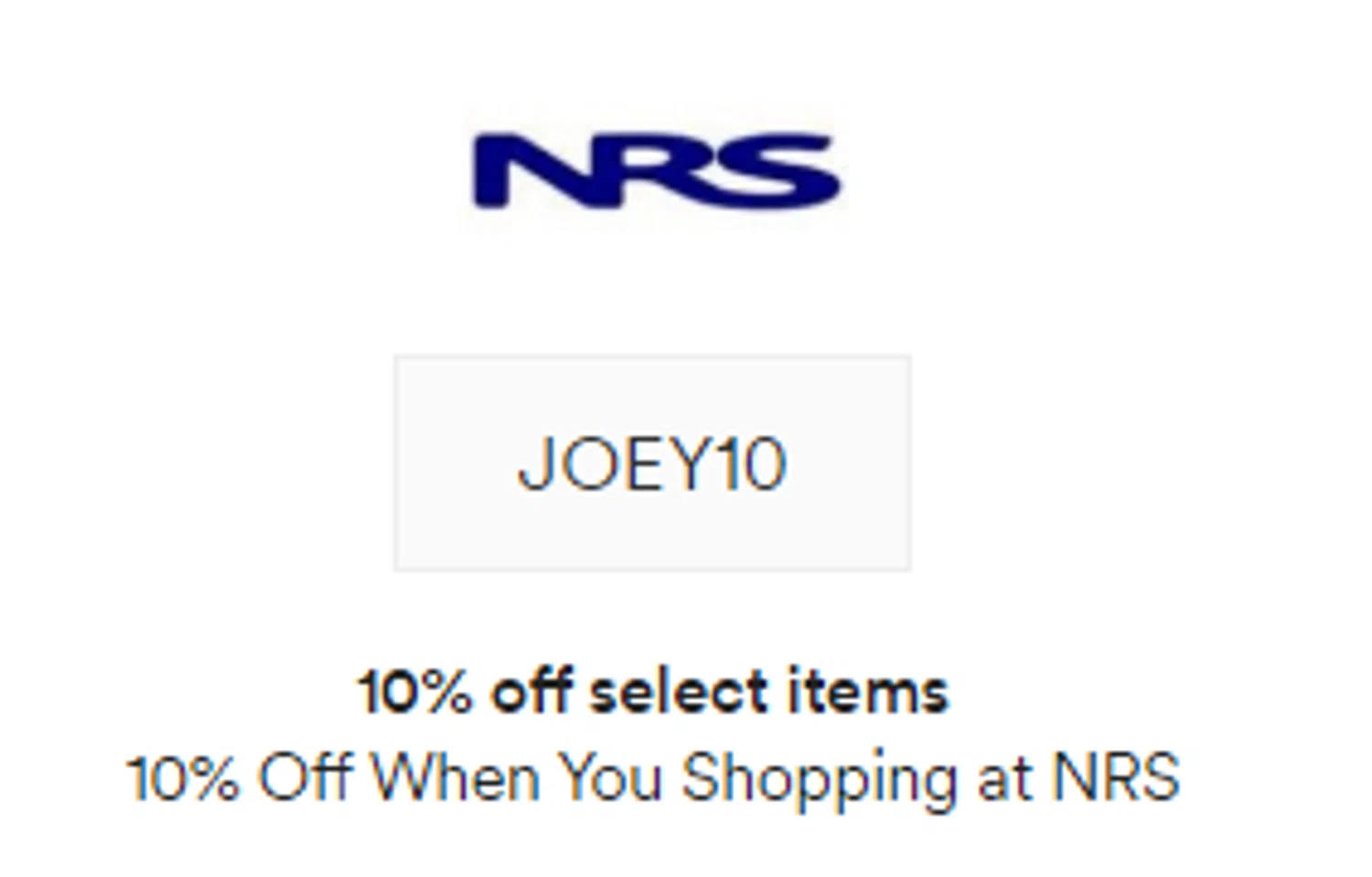 NRS Coupon Codes 5 Off October 2024