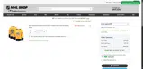 Nashville Predators Shop coupon verification screenshot