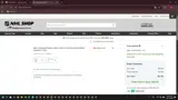 Nashville Predators Shop coupon verification screenshot