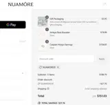 NUAMORE20 coupon verification screenshot