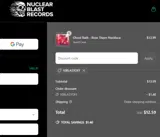 10BLASTOFF coupon verification screenshot
