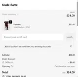 JESS15 coupon verification screenshot