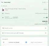 gift25 coupon verification screenshot
