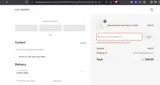 FREESHIPNH coupon verification screenshot