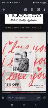 Love coupon verification screenshot