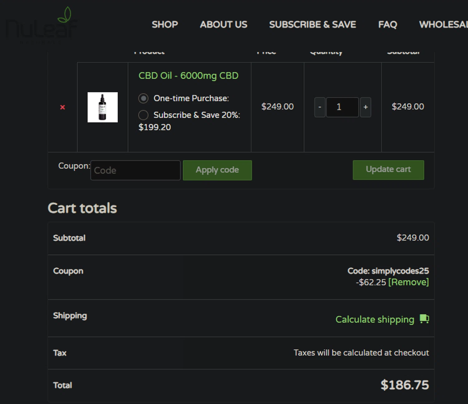 NuLeaf Naturals Coupon Codes 25 Off September 2024