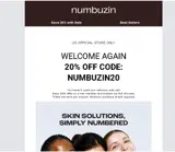 NUMBUZIN20 coupon verification screenshot