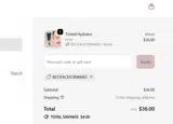 BESTFACEFORWARD coupon verification screenshot