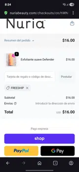 Freeship coupon verification screenshot