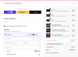 Nuro Audio coupon verification screenshot