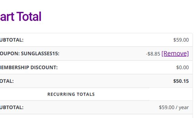 NurseCe4Less checkout page showing NurseCe4Less promo code box | Screenshot taken by SimplyCodes community member on Jul 25, 2025