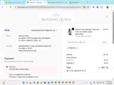 Nursing Queen coupon verification screenshot