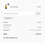 NuSauce coupon verification screenshot