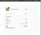 KELLY15 coupon verification screenshot