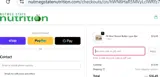 Nutmeg State Nutrition coupon verification screenshot