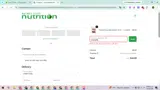 Nutmeg State Nutrition coupon verification screenshot