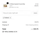 Nutmeg State Nutrition coupon verification screenshot