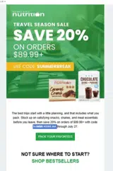 Nutmeg State Nutrition coupon verification screenshot