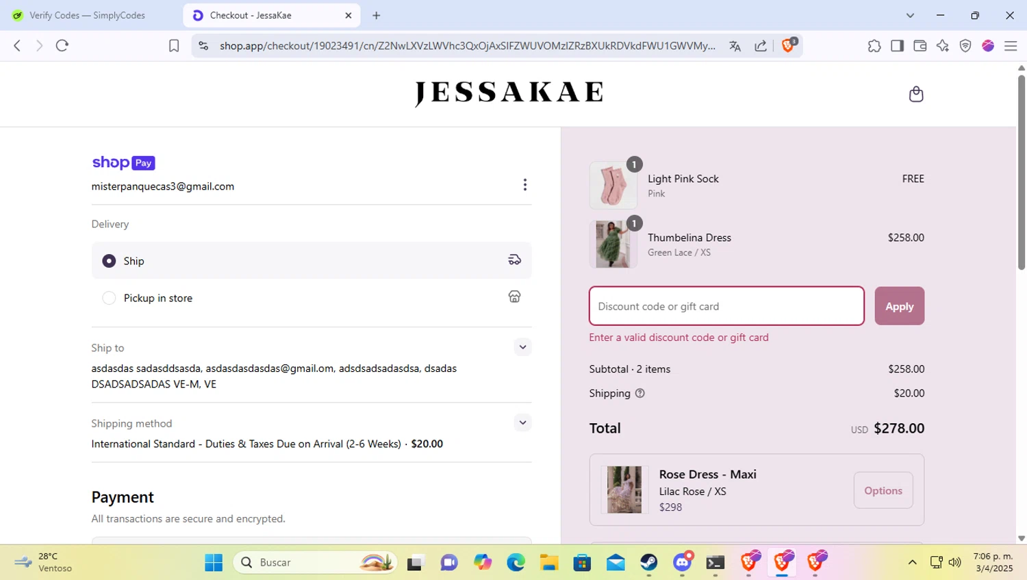 NutraStat discount code screenshot showing code YEGBESTEATS15 applied at NutraStat checkout page. Uploaded by SimplyCodes community member PocoyoTraihard on Apr 6, 2025