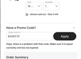 golden15 coupon verification screenshot