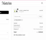 WELCOME10 coupon verification screenshot
