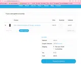 welcome coupon verification screenshot
