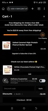 BLK15 coupon verification screenshot