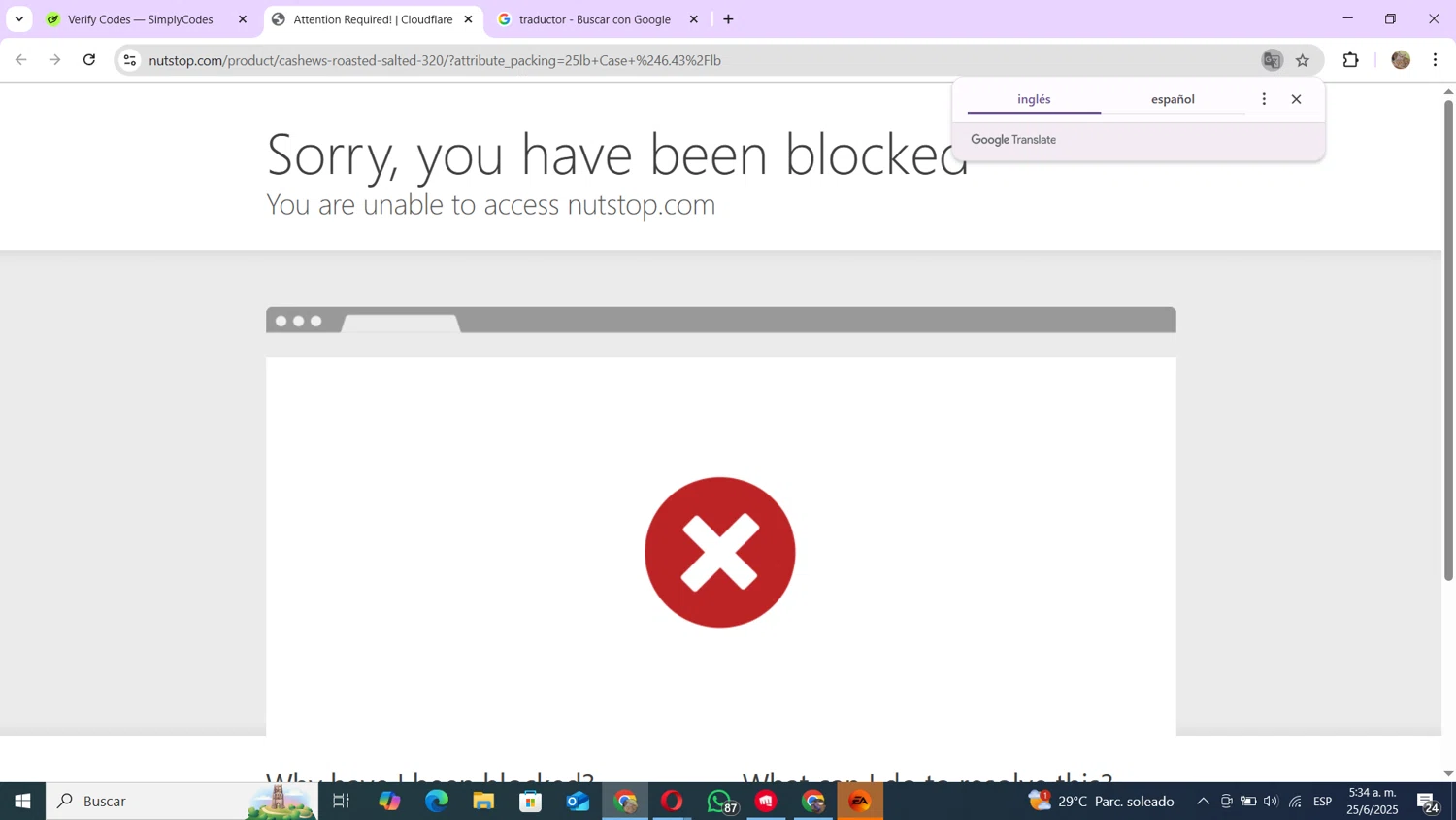 Nutstop.com promo code screenshot showing code travelingcuteness applied at Nutstop.com checkout page. Uploaded by SimplyCodes community member andres100 on Jun 25, 2025