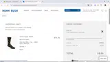 Nunn Bush coupon verification screenshot