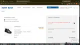 Nunn Bush coupon verification screenshot