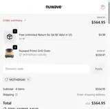 MOTHERS40 coupon verification screenshot