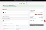 WELCOME15 coupon verification screenshot