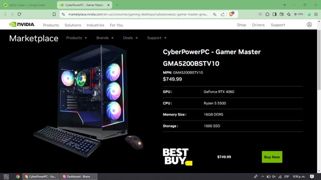 Nvidia checkout page showing Nvidia promo code box | Screenshot taken by SimplyCodes community member on Nov 25, 2024