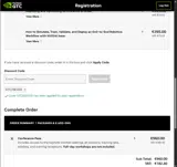 NVIDIA US coupon verification screenshot