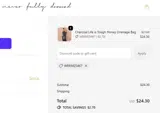 WBRM2S467 coupon verification screenshot
