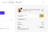 Never Fully Dressed US coupon verification screenshot