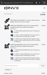 CALIX coupon verification screenshot