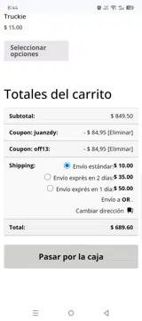 off13 coupon verification screenshot