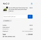 NYCMode coupon verification screenshot