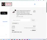 NY10OFF coupon verification screenshot