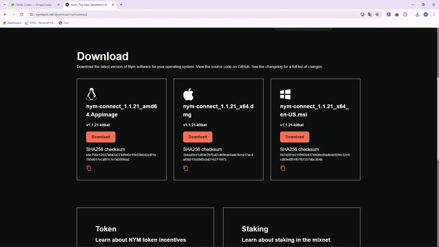 Nym checkout page showing Nym promo code box | Screenshot taken by SimplyCodes community member on Jul 22, 2024