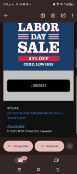 Ldw2025 coupon verification screenshot