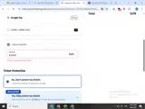 New York Theatre Guide coupon verification screenshot